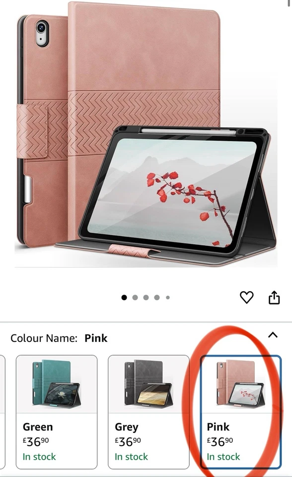 Full Body Protective Coral Case Slim Cover For iPad Air 13-Inch M3 2025 M2 2024 - Image 4 of 4