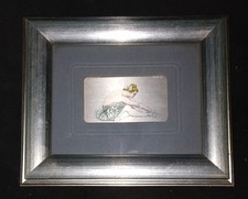 " BALLERINA " di Francesco Messina - LitografiaCromo Quattro Colori su Metallo 