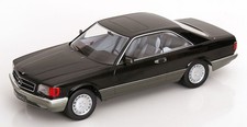 1:18 KK-Scale Mercedes 500 SEC C126 1985 black