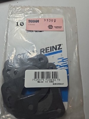 SET OF 10 NEW Victor Reinz C26302 Water Outlet Gasket MADE IN USA
