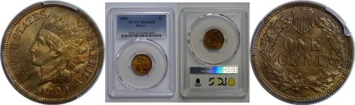 1909 Indian Head Cent   PCGS MS-64 RB