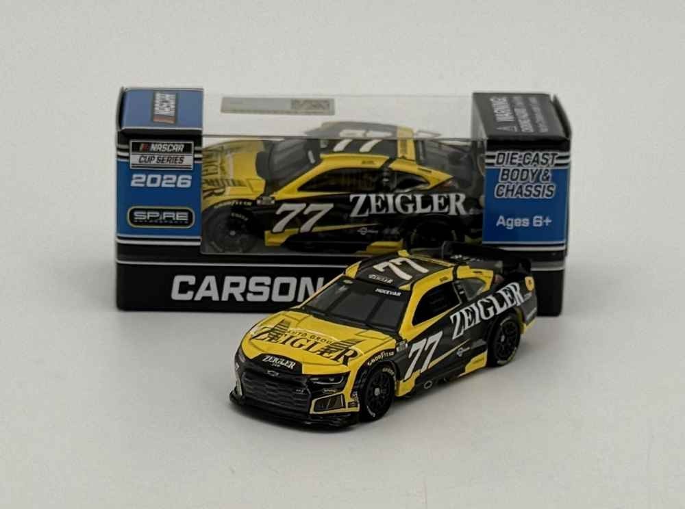 Carson Hocevar 2026 Lionel Racing #77 Zeigler Auto Group Chevy Camaro 1/64