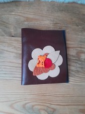 Hand Made Leather Needle Pin Storage Purse New