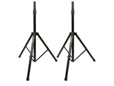 Monoprice Adjustable PA Live Sound Speaker Stands with Air Cushion - Pair