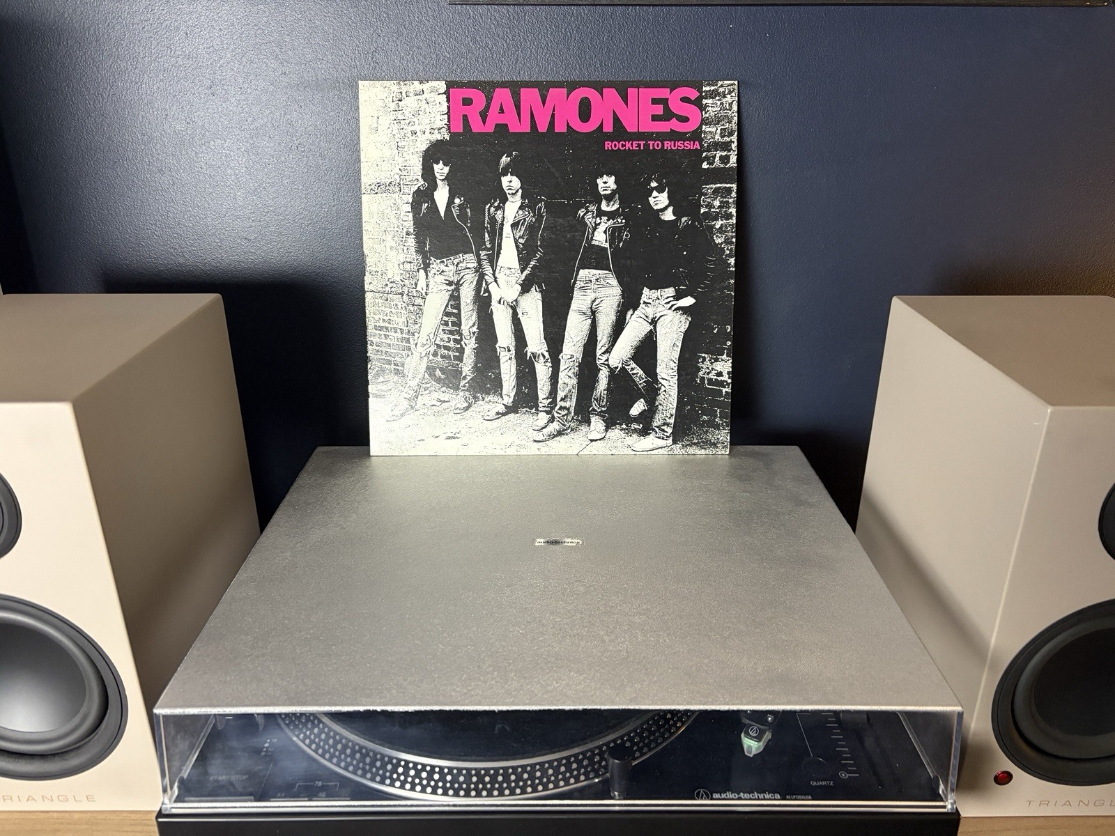 The Ramones Rocket To Russia US Reissue Vinyl Record LP VG+/VG+