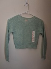 Cat  Jack Mint Green Girls Sweater Size XS 4/5 