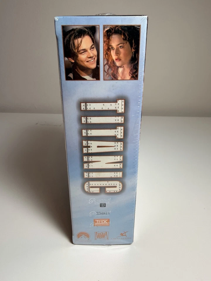 Titanic 1997 Movie VHS 2-Tape Box Set Sealed New In Box - Image 3 of 4