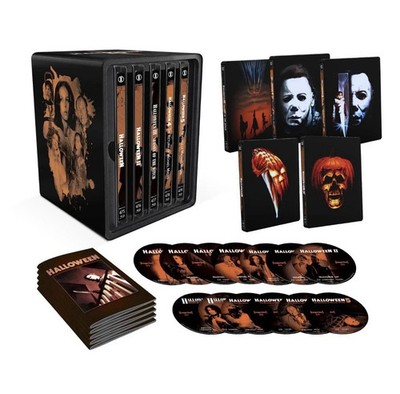Halloween I-V Steelbook Limited Edition 4K UHD Blu-ray Set