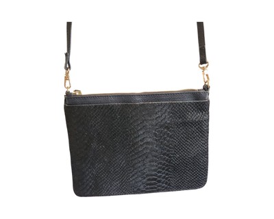 Elegant Black Leather Crossbody Bag From Accesorize London