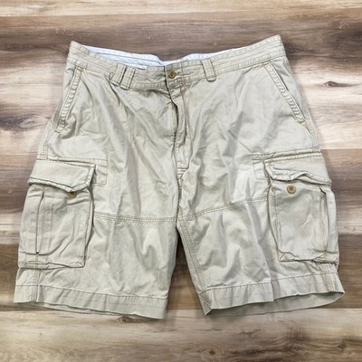 Polo Ralph Lauren Cargo Shorts Mens 44 Heritage Cotton Twill Relaxed Khaki Tan