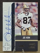 Topps 2001 Stadium Club Joe Horn Lone Star Signatures Auto LS-JH Saints