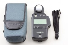  MINT w/ Case Minolta Auto Meter IVF IV F Light Meter Strap From JAPAN