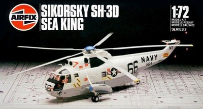 Airfix Nr.: 03010 , Sikorsky SH-3D Sea King vintage 1982 -AR-