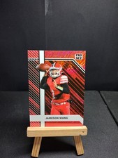 Jameson Wang 2025 Leaf Metal Pro Set Football Red Shimmer 1/5 SSP
