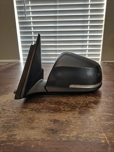 2013-2015 BMW X1 Left Door Side Mirror In Gray 51167318613 OEM U