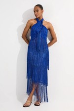 Karen Millen Beach Dress Womens Daywear Beachwear