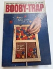 VINTAGE 1965 BOOBY TRAP GAME WOODEN PIECES BOARD INSTRUCTIONS PARKER BROTHERS