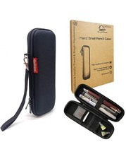 Oythiem Pencil Case Hard Shell Small Pen Case for Pencils - Black Pencil Box ...