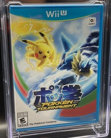 Pokken Tournament CGC 9.9 A++ Nintendo Wii U Sealed New Graded 2016