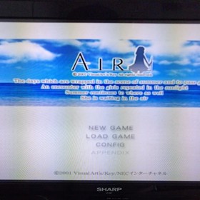 AIR Dreamcast exclusive software T Adventure