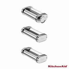 KitchenAid Pasta Cutters & Roller 3 Piece Set in Silver 5KSMPRA