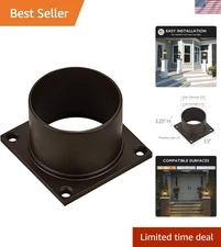 Standard Outdoor Pier Base for Light Fixtures - Quick Install and Strong Build