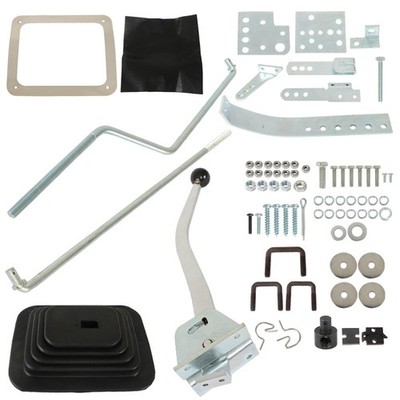 LABLT Floor Shifter Auto For GM TH350 TH400 700R4 Ford C-4 C-6 Chrome 3&4 Speed