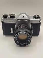 Pentax Spotmatic 35mm SLR Film Camera w/ 55mm f/2 Asahi Lens - For Parts/Repair