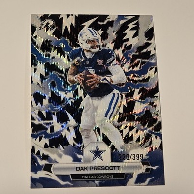 2025 Topps Resurgence Dak Prescott Dallas Cowboys QB #24 White Black Surge /399!