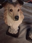 Two Dog Statues Collie Like — photo 2