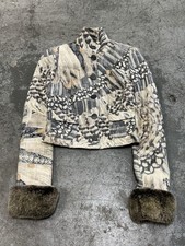 Rara Giacca Roberto Cavalli Lana Giacca Lana Blazer Archivio Tg 40