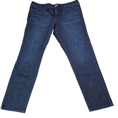 Sofia Jeans by Sofia Vergara Women's Size 16 Dark Wash Skinny Ankle Jeans