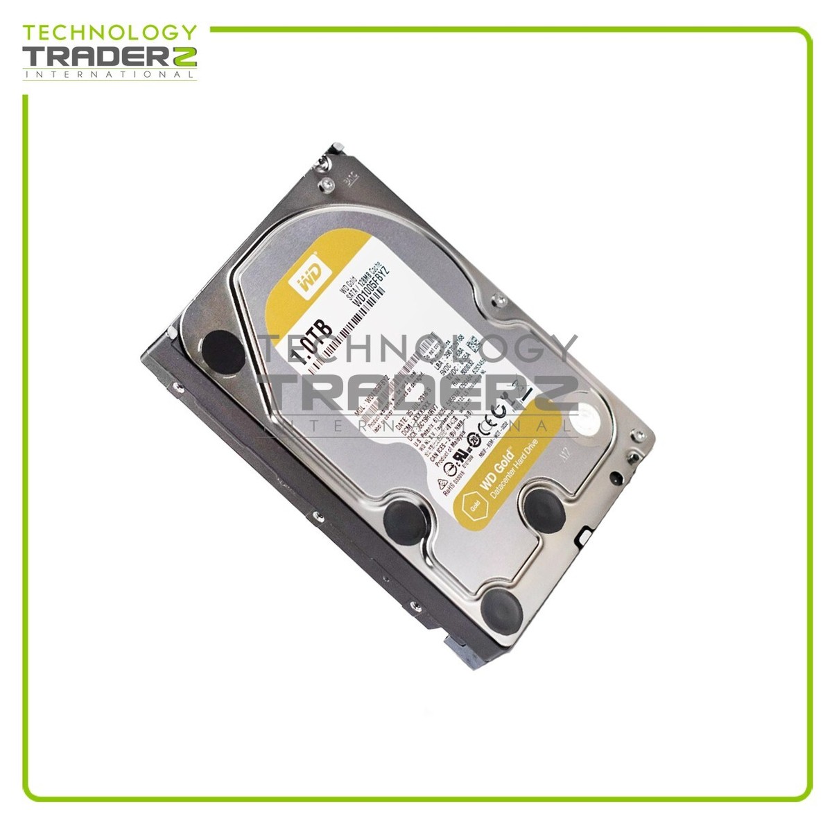 Western Digital WD1005FBYZ（3.5 HDD 1TB） WD1005FBYZ Western Digital Gold 1TB SATA 6Gbps 128MB 3.5