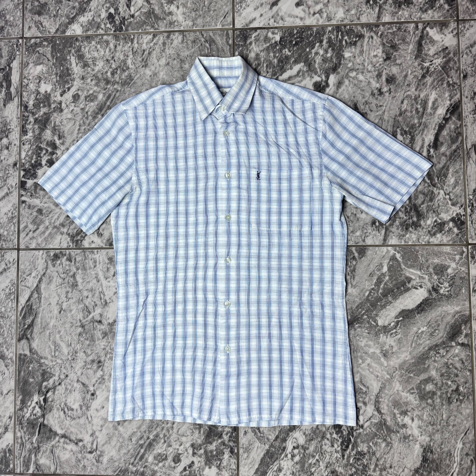SAINT LAURENT Camicia YSL vintage uomo