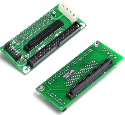 SCSI SCA 80-Pin To SCSI 68-Pin/IDC 50-Pin Adapter SCSI 80-68-50 CARD