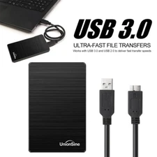 External Hard Drive 500GB 1TB 2TB 2.5" USB3.0 for Pro/Slim Xbox one X/S Game HDD