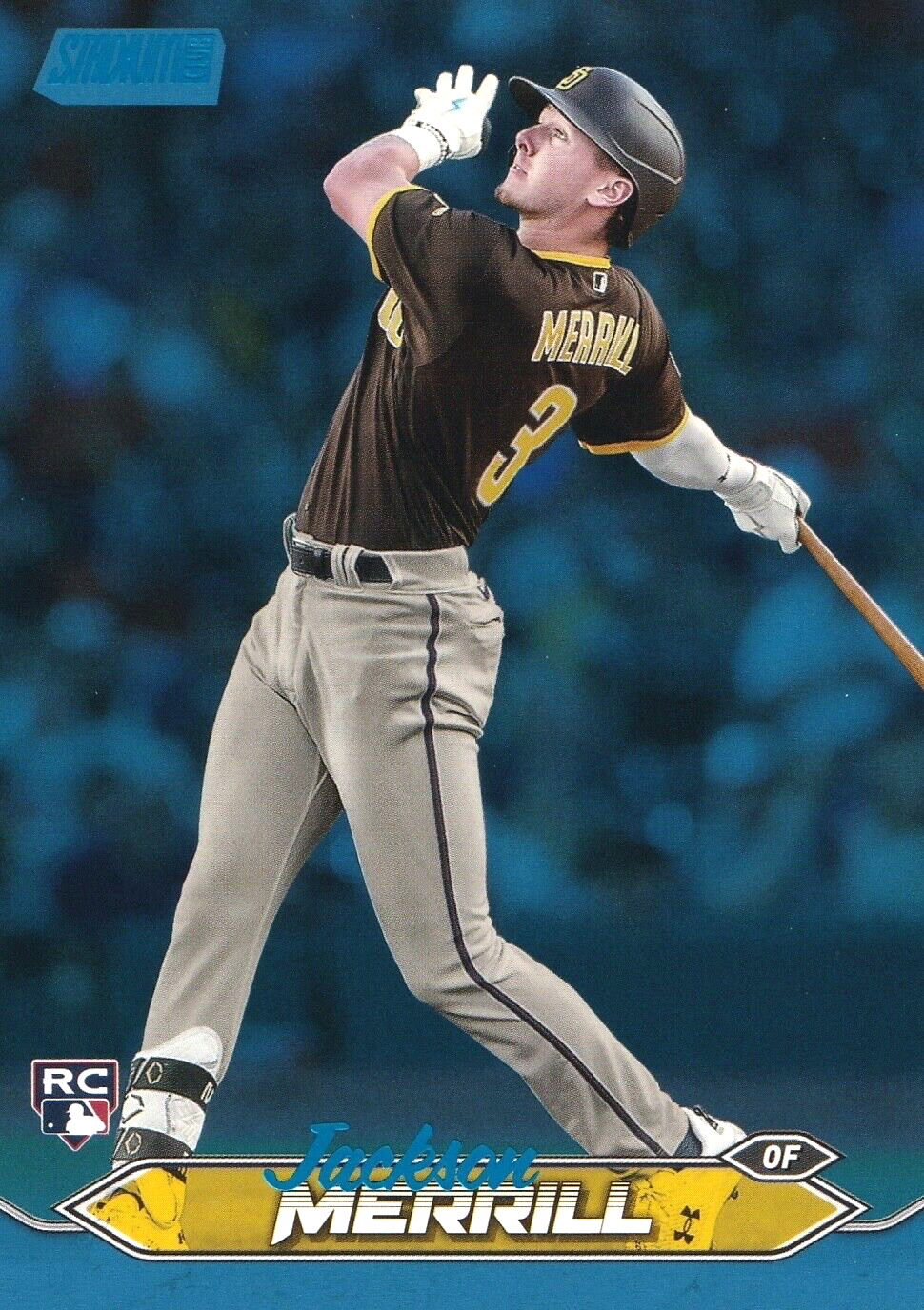 topps 2024 力強く STADIUM CLUB 野間峻祥 50シリ