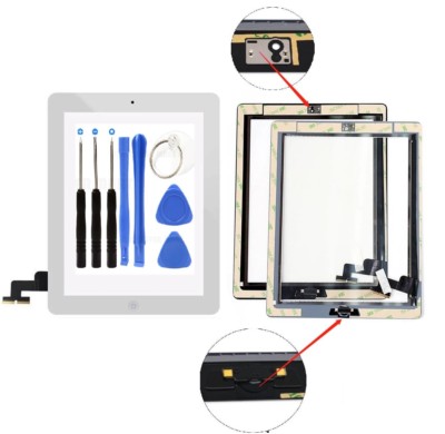 For iPad 2 A1395 A1397 A1396 Touch Screen Glass Digitizer