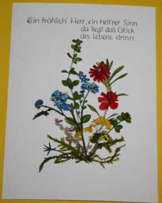 AK. A happy heart, a cheerful meaning there lies the happiness of life dr (9003)