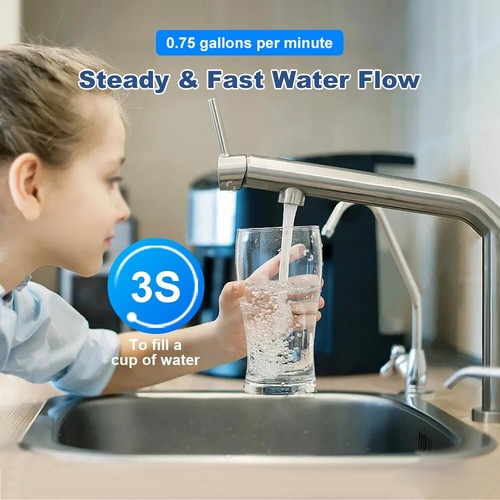Sistema de filtración purificador de agua debajo del fregadero SYGOODLIFE 0,01 micras UF - Imagen 6 de 7
