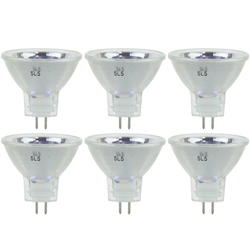 6 Pack Sunlite 35 Watt, 10° Narrow Spot, MR11 Mini Reflector, GU4 Base - Picture 1 of 4