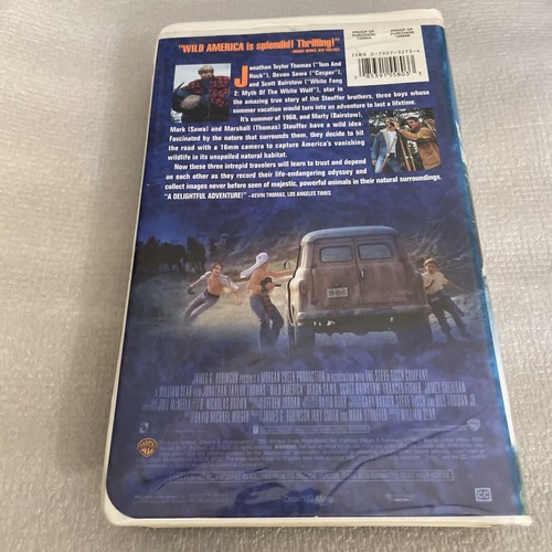 Wild America (VHS, 1997) - Picture 2 of 2