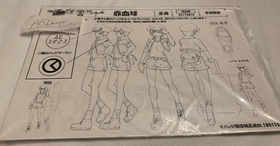 anime settei model sheets - Cells at Work - 19 sheets