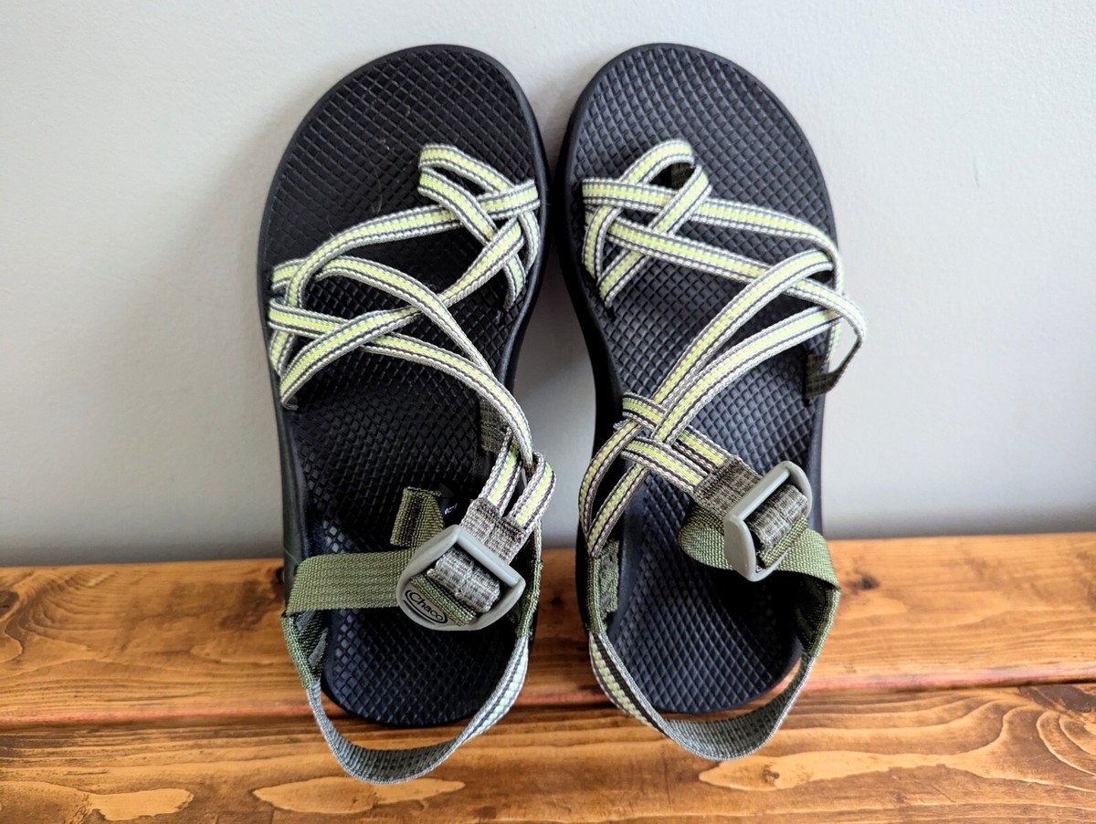 Chaco ZX/2 Women's Size Strappy Green Outdoor hiking Sandals