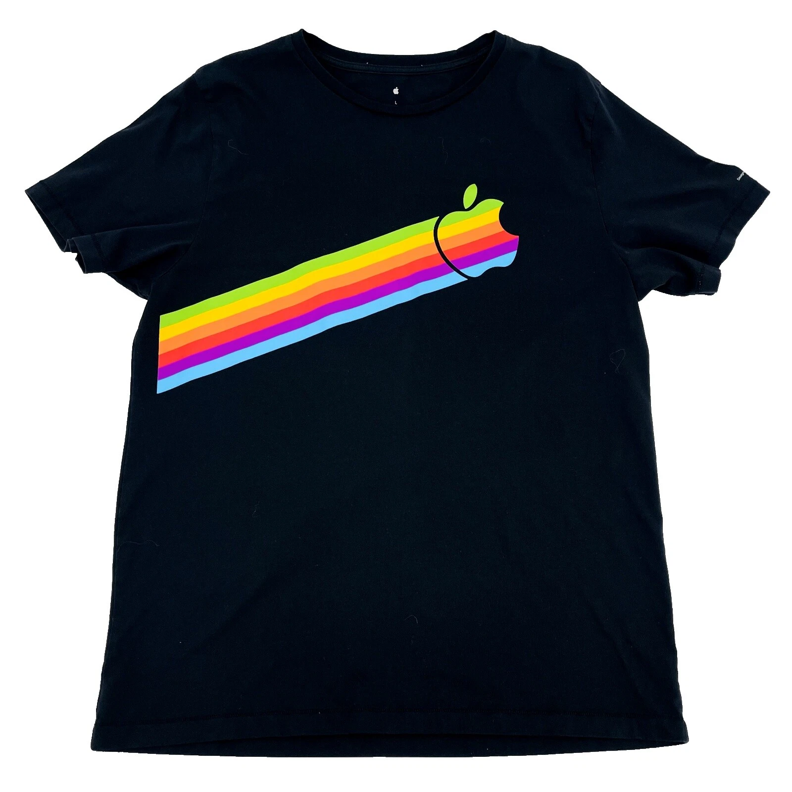 Apple camisas negras para hombres