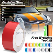 Gloss Color Racing Stripes Vinyl Wrap For Infiniti G35 Stripe Sticker 10FT /20FT