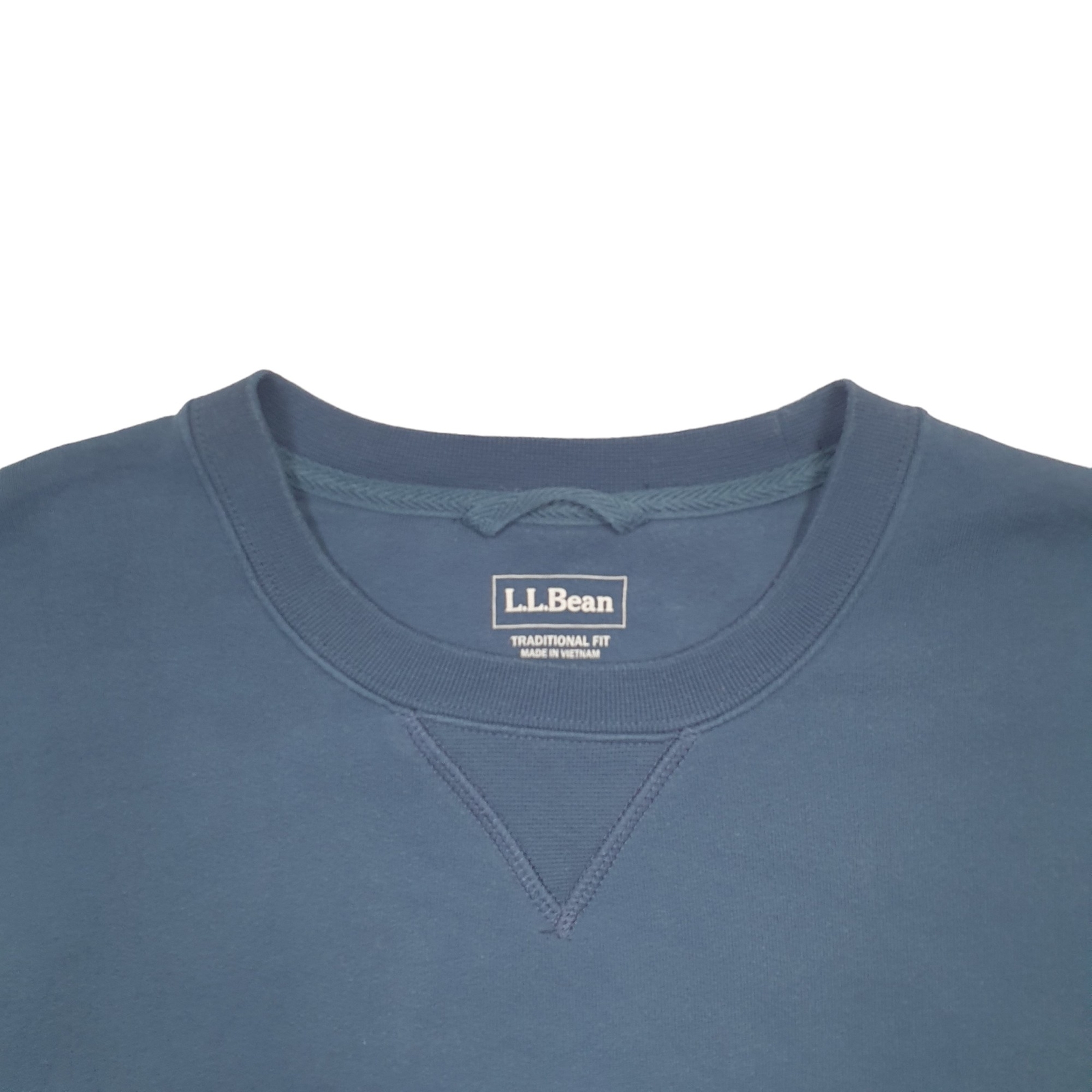 L.L.BEAN Crewneck Cotton Jumper Sweatshirt Mens M image 2