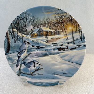 Twilight Serenade 2nd issue Wings of Winter D.L. Rusty Rust Collector Plate