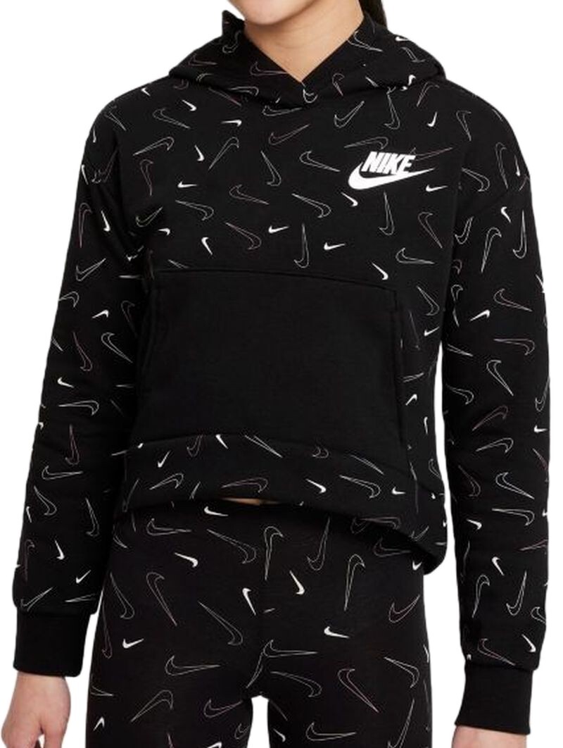 ladies nike hoodie black