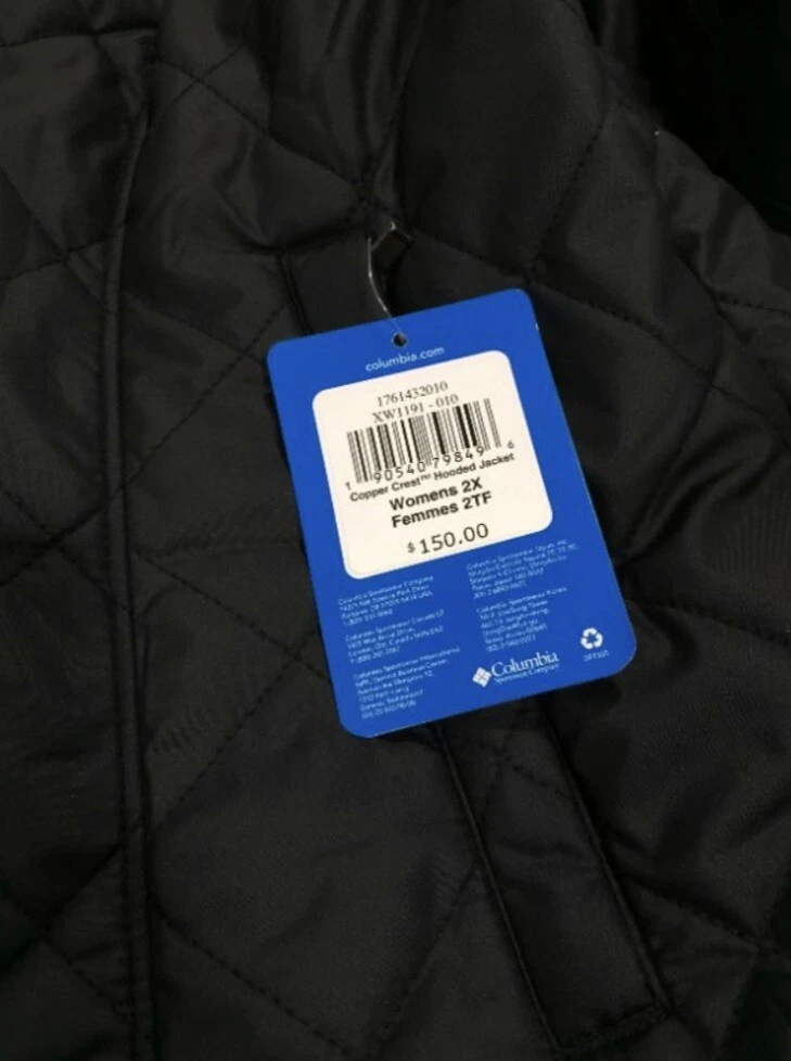 Columbia copper crest midweight quilted jacket cheap